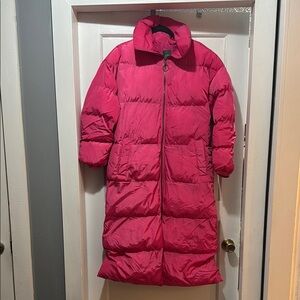 Wild Fable Pink Puffer Jacket with Quilted Insulation